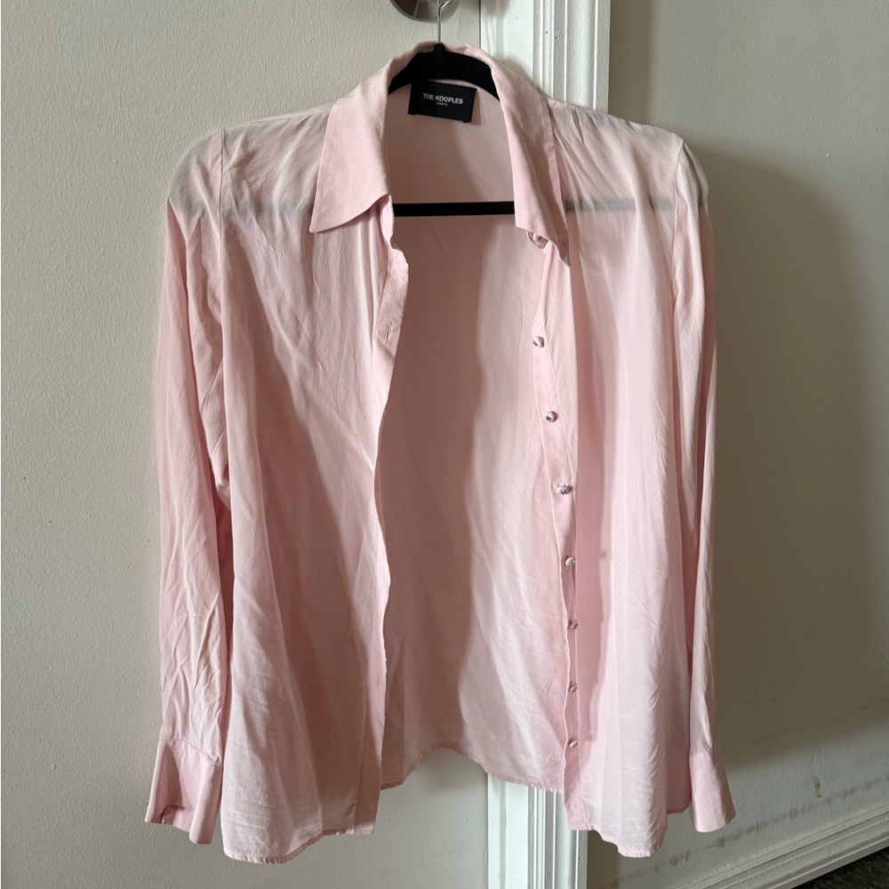 100% Silk The Kooples Blouse